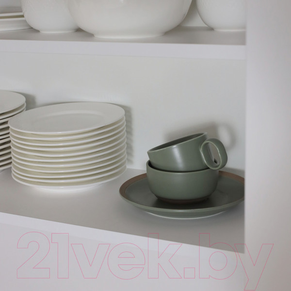 Изображение товара Чашка AksHome Sand Edge (болотный)