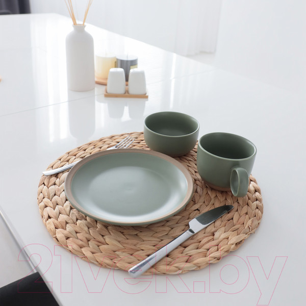 Изображение товара Чашка AksHome Sand Edge (болотный)