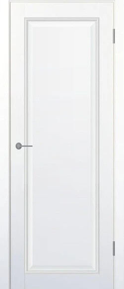 Изображение товара Дверь межкомнатная Contur KX 40 ДГ 60x200 (белый полипропилен)