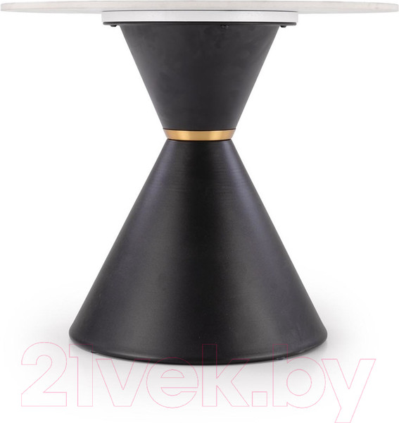 Изображение товара Журнальный столик Halmar Goretti S / V-CH-GORETTI_S-LAW (белый мрамор/черный)