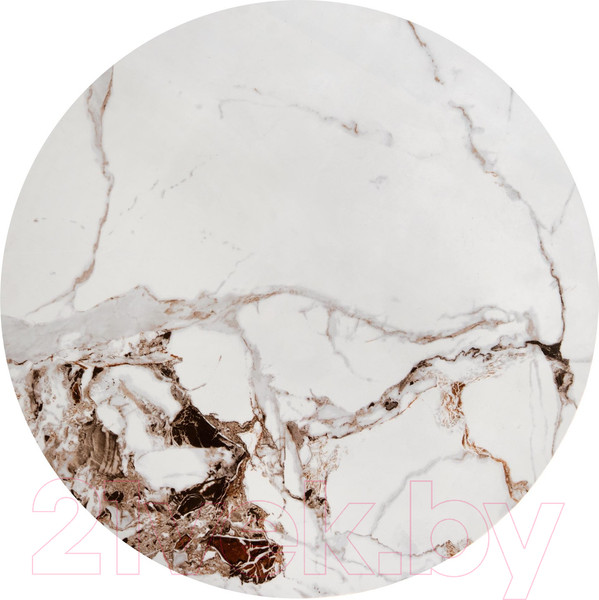 Изображение товара Журнальный столик Halmar Goretti S / V-CH-GORETTI_S-LAW (белый мрамор/черный)