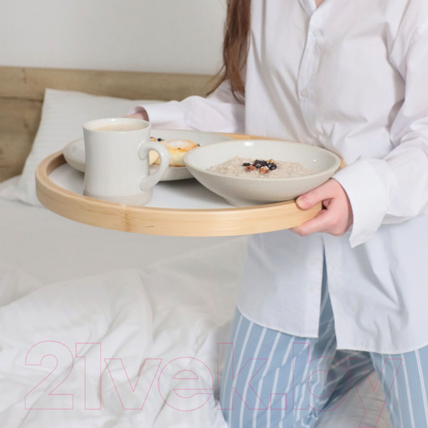 Изображение товара Кружка AksHome Stone Clay (белый)