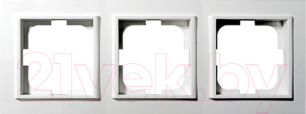 Изображение товара Рамка для выключателей и розеток Ovivo Mina 401-010000-227 (белый)