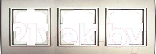Изображение товара Рамка для выключателей и розеток Ovivo Mina 401-130000-227 (антрацит)