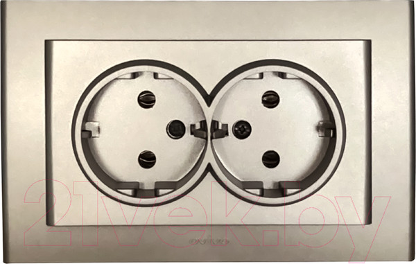 Изображение товара Розетка Ovivo Mina 401-130300-907 (антрацит)