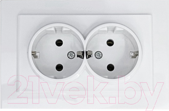 Изображение товара Розетка Ovivo Mina 401-010300-907 (белый)