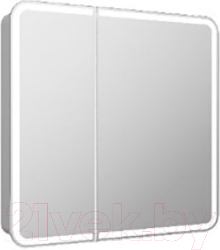 Изображение товара Шкаф с зеркалом для ванной EQUIL Soldi Led 80