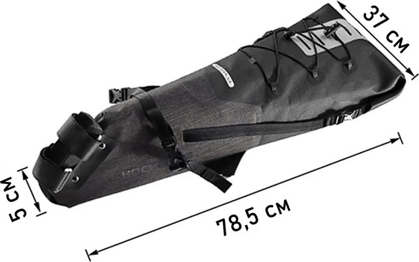 Изображение товара Сумка велосипедная RockBros AS-012 (темно-серый)