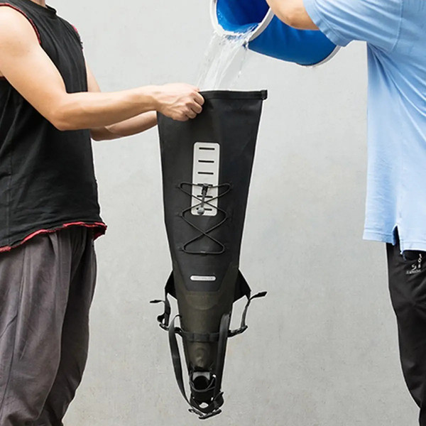 Изображение товара Сумка велосипедная RockBros AS-013 (черный/серый)