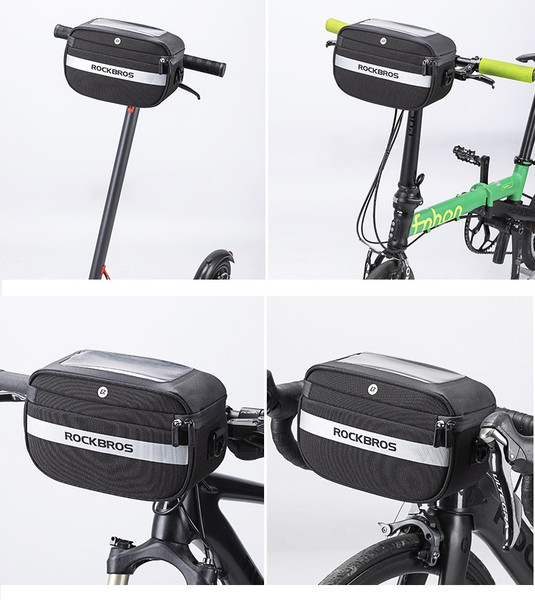 Изображение товара Сумка велосипедная RockBros B27 (черный)