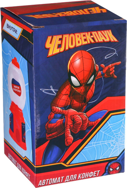 Изображение товара Игрушка детская Marvel Человек-паук Автомат для конфет / 9461667