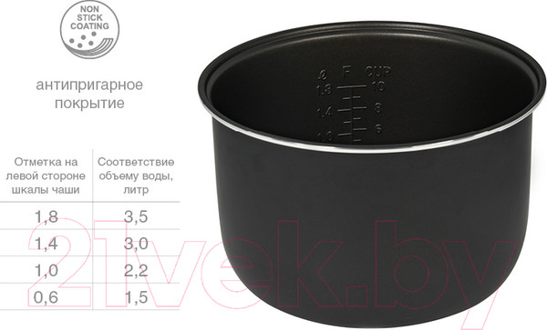 Изображение товара Мультиварка Oursson PM5016SD/BL