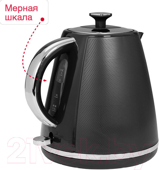 Изображение товара Электрочайник Oursson KE1718P/BL