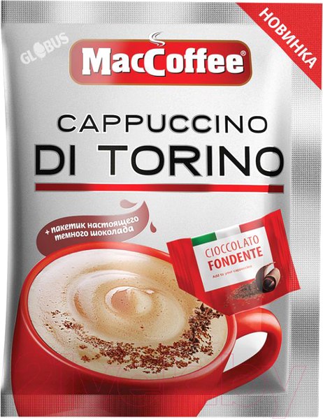 Изображение товара Кофейный напиток MacCoffee Cappuccino di Torino (20x25.5г)
