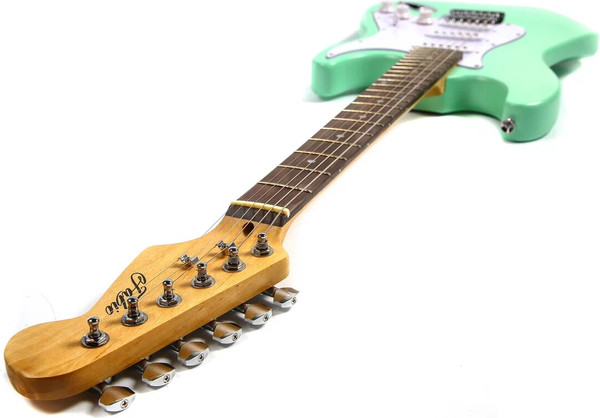 Изображение товара Электрогитара Fabio ST100 Matt Mentol (с комплектом аксессуаров)