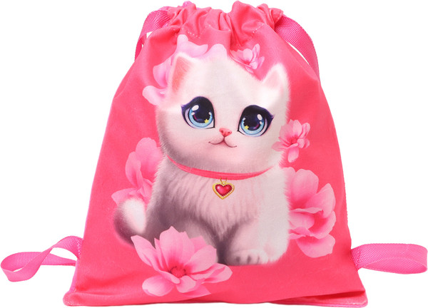 Изображение товара Мешок для обуви Milo Toys Белая кошечка / 10099452