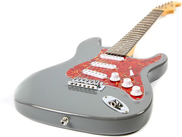 Изображение товара Электрогитара Fabio ST100 MGrey (с комплектом аксессуаров)