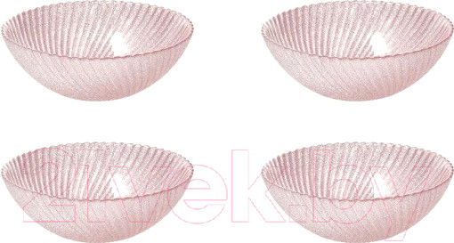 Изображение товара Набор салатников Andrea Fontebasso Galassia Pink Glitter / GL5CTM52477 (4шт)