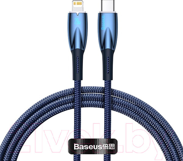 Изображение товара Кабель Baseus Glimmer CADH000003 (1м, синий)
