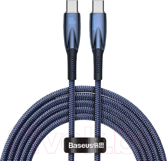 Изображение товара Кабель Baseus Glimmer CADH000703 (1м, синий)