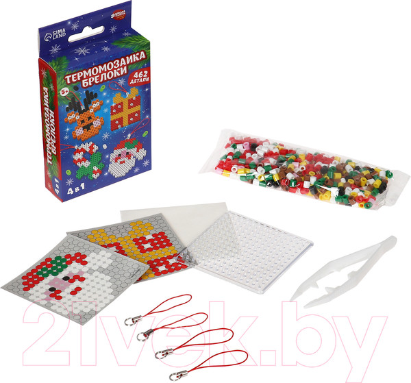 Изображение товара Развивающая игра Школа талантов Термомозаика. Новый год! Новогоднее настроение / 10378246