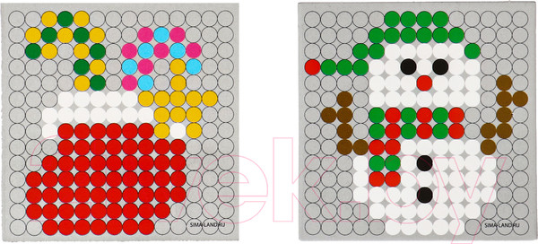 Изображение товара Развивающая игра Школа талантов Термомозаика. С Новым Годом! / 10378247