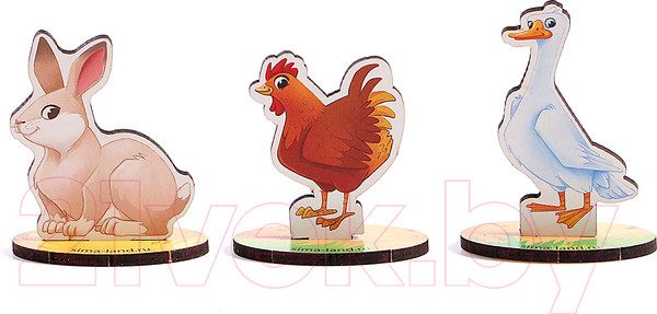 Изображение товара Развивающий игровой набор Лесная мастерская Ферма. Домашние животные / 10459012