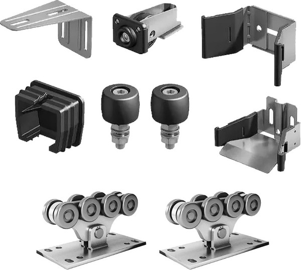 Изображение товара Комплект фурнитуры для ворот Alutech SGN (комплект без шин)