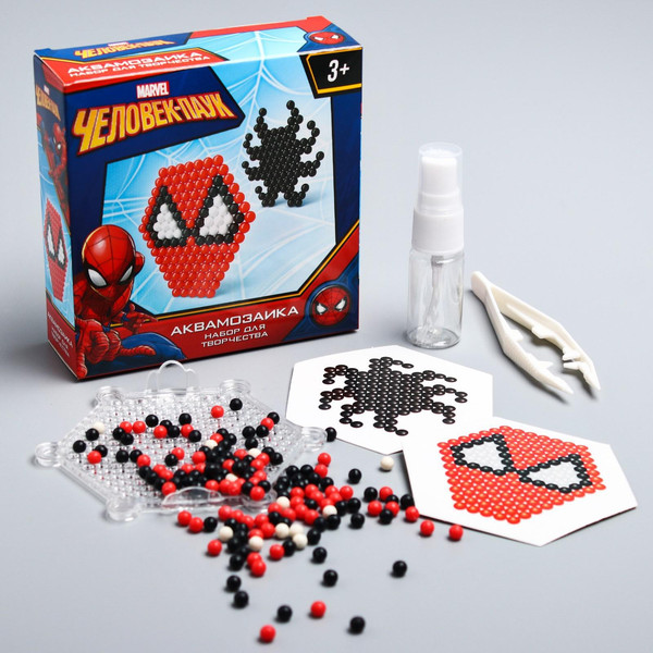 Изображение товара Развивающая игра Marvel Человек-паук Аквамозаика / 4116305