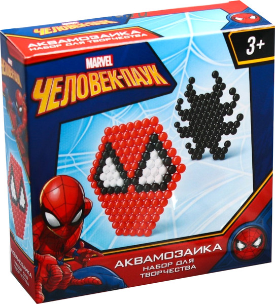 Изображение товара Развивающая игра Marvel Человек-паук Аквамозаика / 4116305