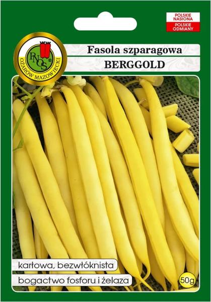 Изображение товара Семена PNOS Фасоль спаржевая Бергголд (50г)
