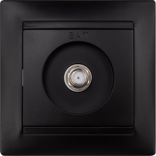 Изображение товара Розетка TDM Лама SQ1815-0621 (графит)
