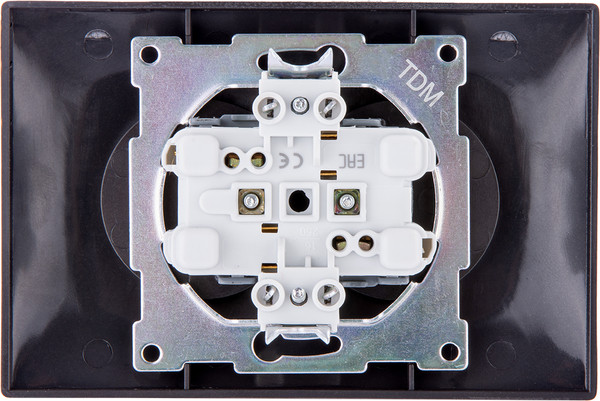 Изображение товара Розетка TDM Лама SQ1815-0765 (старинная бронза)
