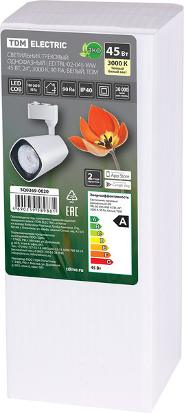 Изображение товара Трековый светильник TDM SQ0369-0020