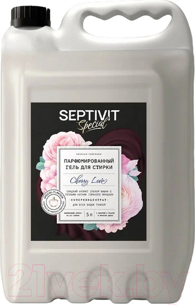 Изображение товара Гель для стирки Septivit Special Cherry Love (5л)