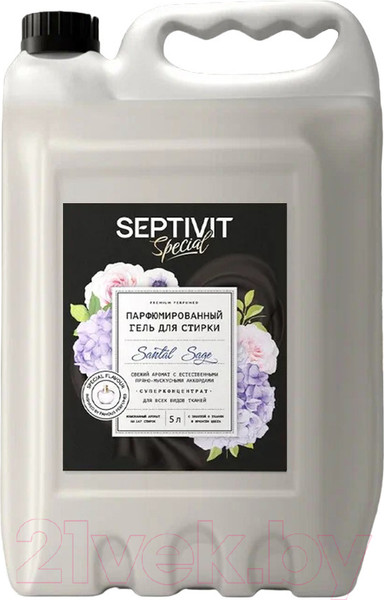 Изображение товара Гель для стирки Septivit Special Santal Sage (5л)