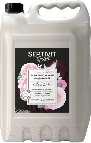 Изображение товара Кондиционер для белья Septivit Special Cherry Love (5л)
