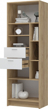 Изображение товара Шкаф Стендмебель Ирис ШК-05 (белый/дуб крафт золото)