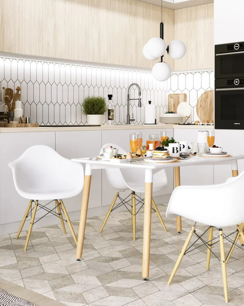 Изображение товара Обеденный стол Stool Group Oslo / BM-T04 (белый)