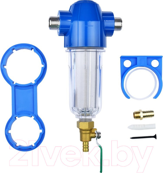 Изображение товара Магистральный фильтр Гейзер Хит SE 1/2" 130мкм