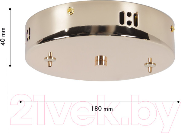 Изображение товара Потолочная база для светильника FAVOURITE 4591-180-2GD