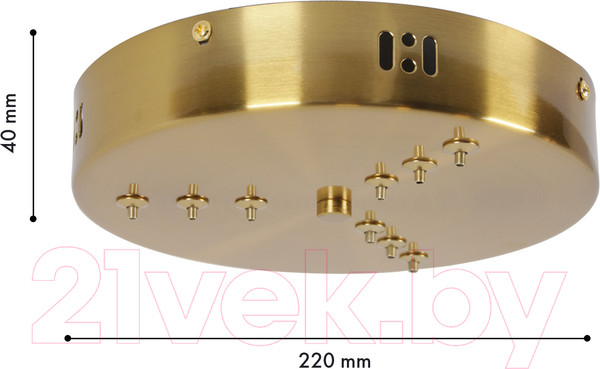 Изображение товара Потолочная база для светильника FAVOURITE 4591-220-9BR