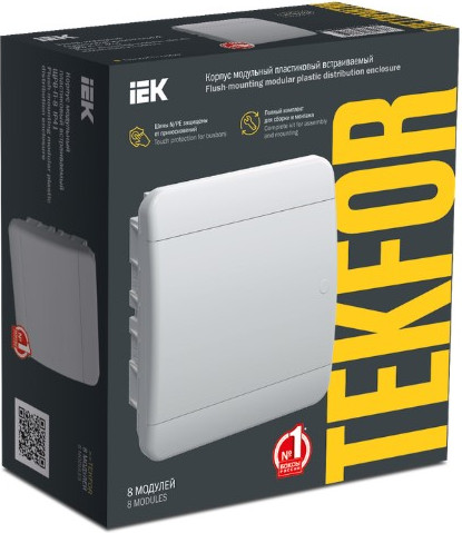 Изображение товара Бокс пластиковый IEK Tekfor TF5-KP13-V-08-41-K01-K01