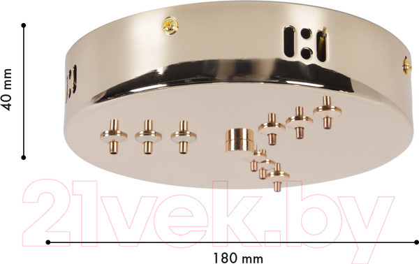 Изображение товара Потолочная база для светильника FAVOURITE 4591-180-6GD