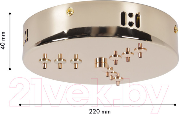 Изображение товара Потолочная база для светильника FAVOURITE 4591-220-9GD