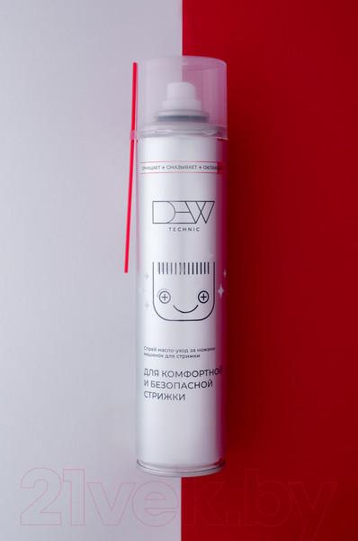 Изображение товара Средство по уходу за машинкой для стрижки волос Dew Professional Technic масло-уход за ножами (400мл)