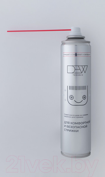Изображение товара Средство по уходу за машинкой для стрижки волос Dew Professional Technic масло-уход за ножами (400мл)