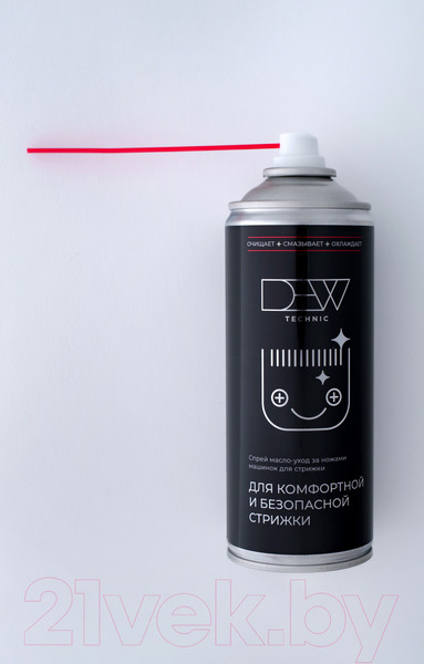 Изображение товара Средство по уходу за машинкой для стрижки волос Dew Professional Technic масло-уход за ножами (520мл)