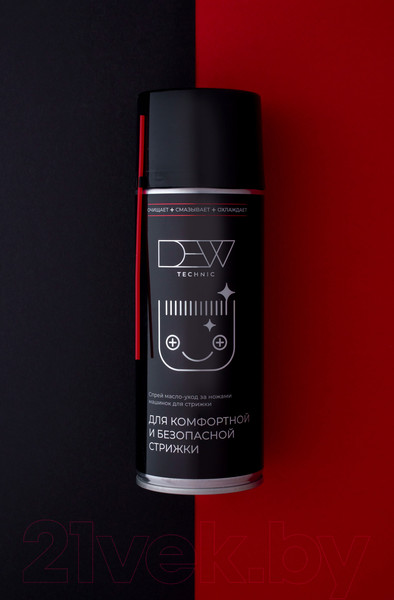 Изображение товара Средство по уходу за машинкой для стрижки волос Dew Professional Technic масло-уход за ножами (520мл)