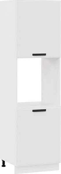 Изображение товара Шкаф-пенал кухонный ТриЯ Тиана 1П6 (белый/белый супермат)